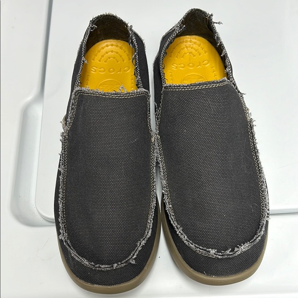 CROCS Black Loafers Slip-Ons - Picture 8 of 8